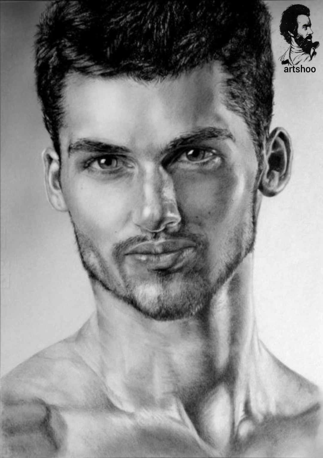 نقاشی سیاه قلم